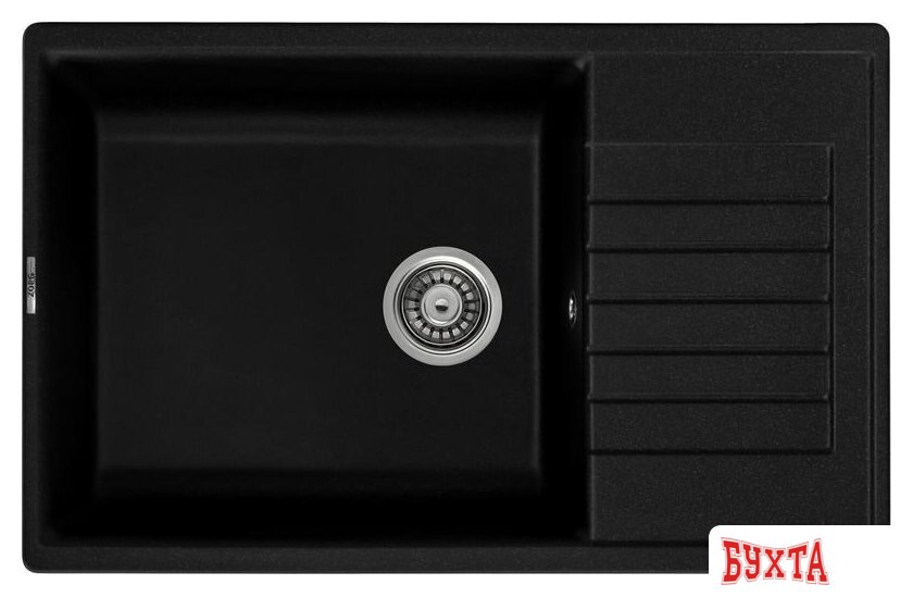 Кухонная мойка ZorG Dello 78 (черный опал) 1
