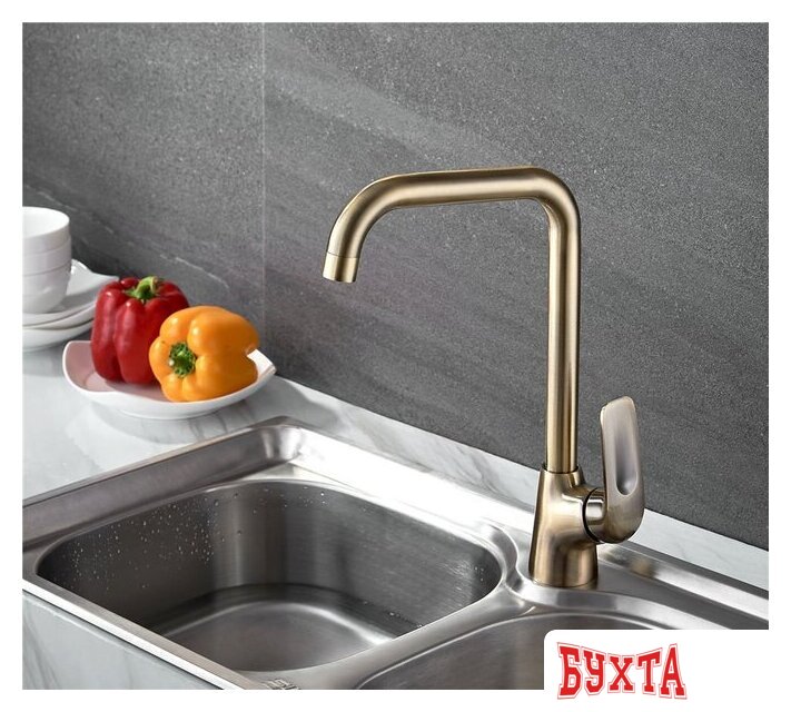 Смеситель Ledeme H48 L4048C (бронзовый) 2
