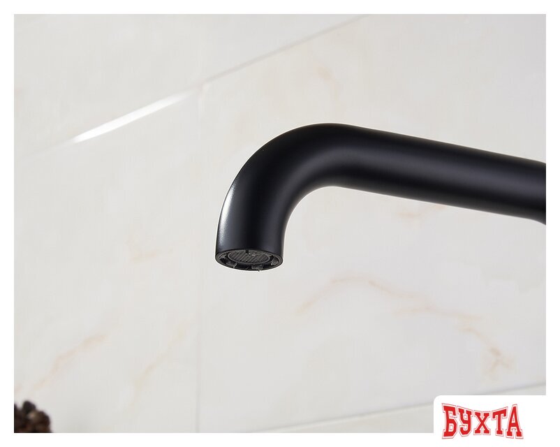 Смеситель Ledeme H98 L4698B (черный матовый) 5