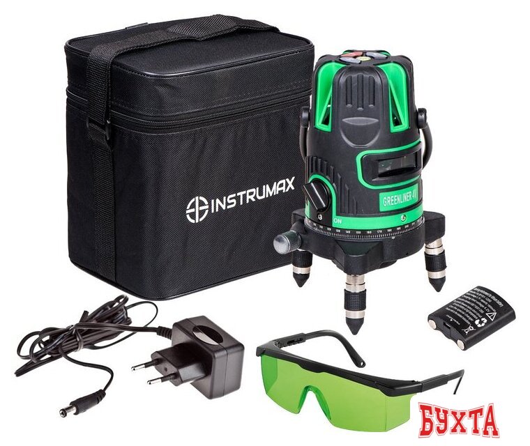 Лазерный нивелир Instrumax Greenliner 4V [IM0121] 3