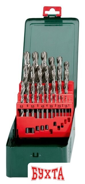 Набор оснастки для электроинструмента Metabo 627154000 (25 предметов)