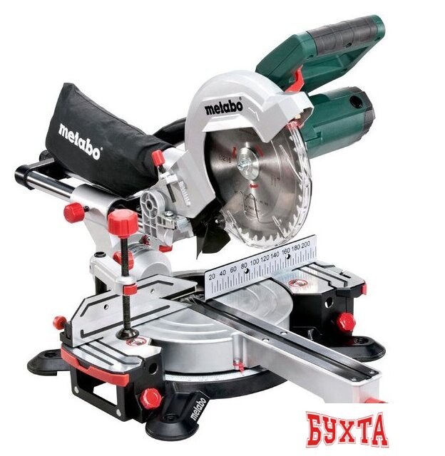 Торцовочная пила Metabo KGS 216 M с линейкой T04102 2