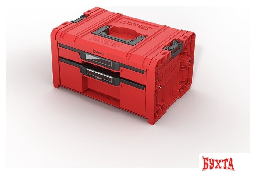 Ящик для инструментов Qbrick System PRO Drawer 2 Toolbox 2.0 Expert Red Ultra SKRQPROD2E2CCZEPG001 2