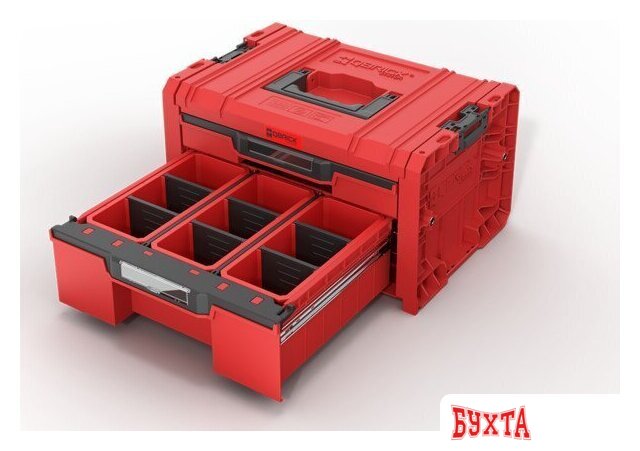 Ящик для инструментов Qbrick System PRO Drawer 2 Toolbox 2.0 Expert Red Ultra SKRQPROD2E2CCZEPG001 4