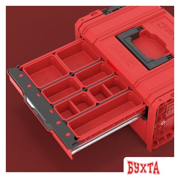 Ящик для инструментов Qbrick System PRO Drawer 2 Toolbox 2.0 Expert Red Ultra SKRQPROD2E2CCZEPG001 5