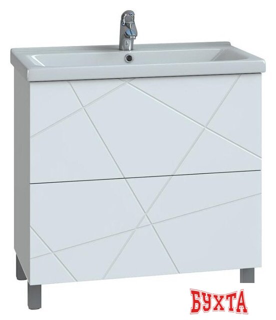Мебель для ванных комнат Vigo Тумба под умывальник Geometry 800-0-2 9696 1