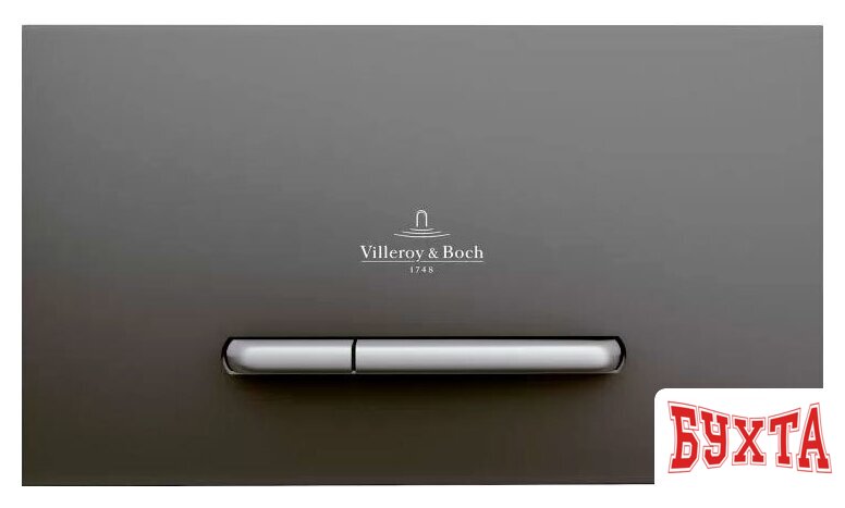 Панель смыва Villeroy & Boch ViConnect 922169D8 (антрацит матовый) 1