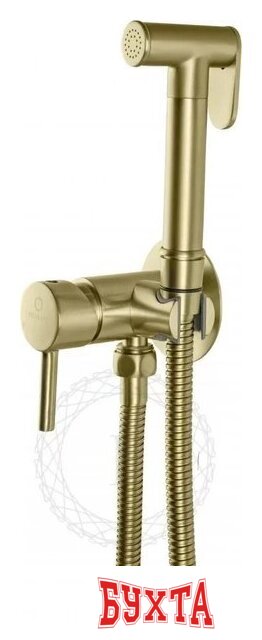 Гигиенический душ Filarete Roun FL100 (золото матовый) 3