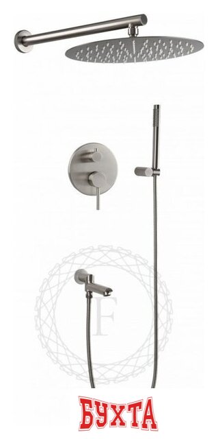 Душевая система Filarete Roun FL1020 (никель)