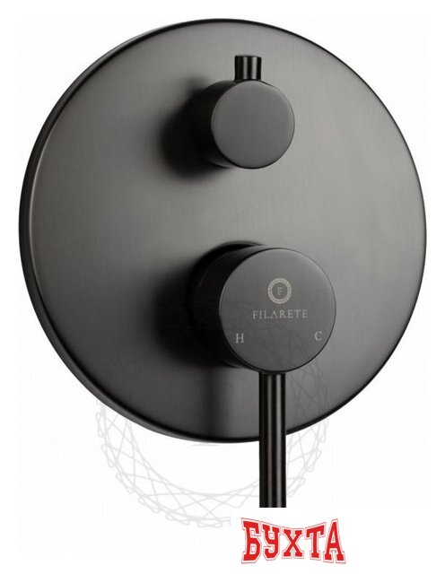 Душевая система Filarete Roun FL1020 (графит) 3