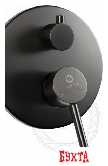Душевая система Filarete Roun FL1020 (графит) 5