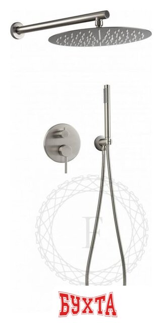 Душевая система Filarete Roun FL1023 (никель)