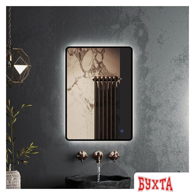 Мебель для ванных комнат Roxen Зеркало Simon 510205-60B 60x80