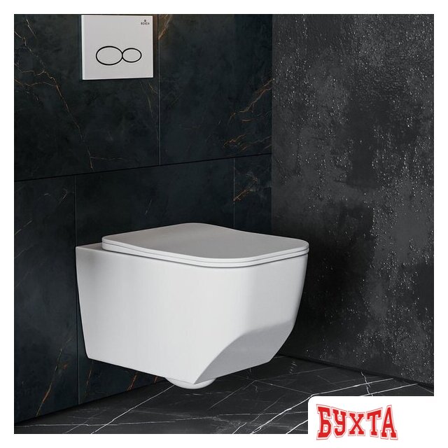 Унитаз подвесной Roxen Boro 530145-01 Rimless Soft Close 3