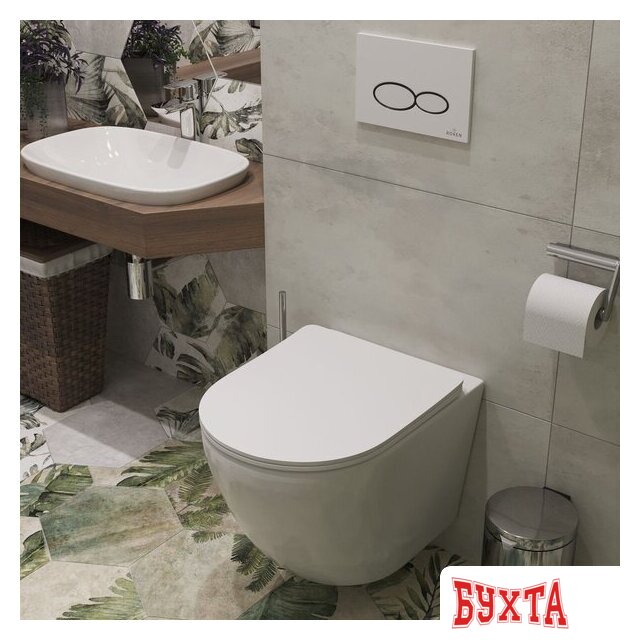 Унитаз подвесной Roxen Antares 530185-01 Rimless Soft Close 2