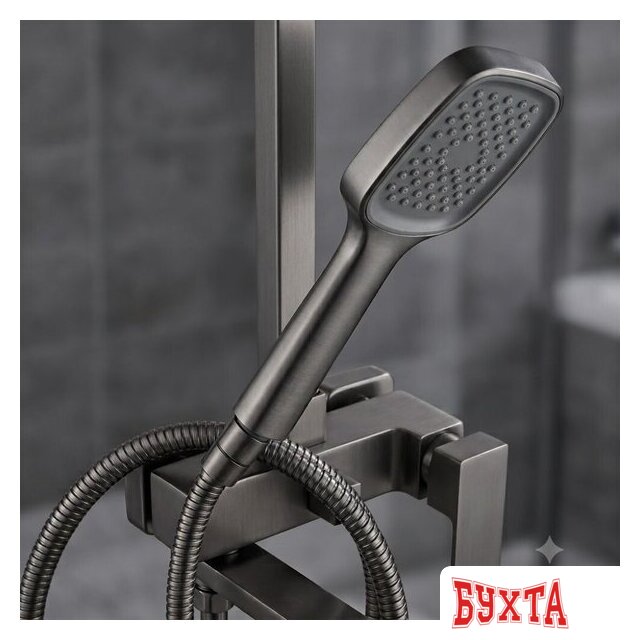 Душевая система Filarete Linea FL2060 (графит) 2