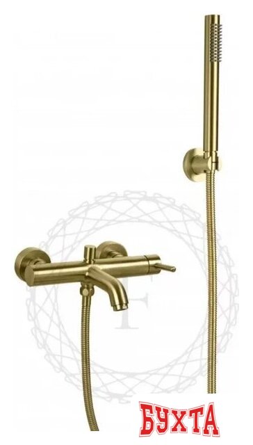 Смеситель Filarete Roun FL2120 (золото матовый)