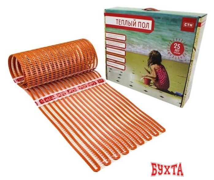 Нагревательный мат СТН Village Heat 4х0.5 м 380 Вт 1