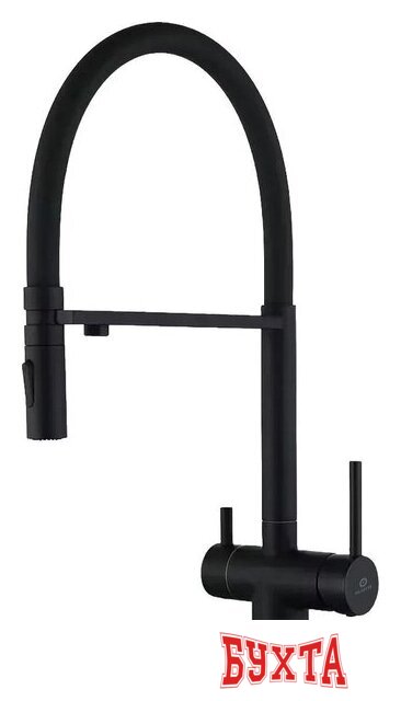 Смеситель Filarete Roun FL3020BL (черный)