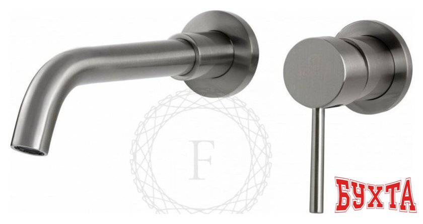 Смеситель Filarete Roun FL4020 (никель)