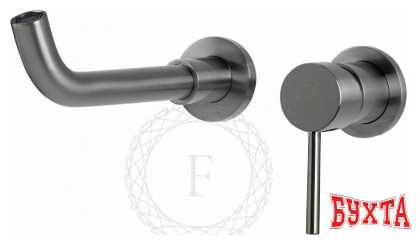 Смеситель Filarete Roun FL4020 (никель) 4