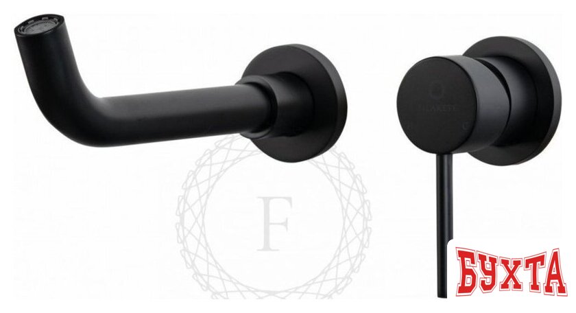 Смеситель Filarete Roun FL4020 (черный матовый) 4