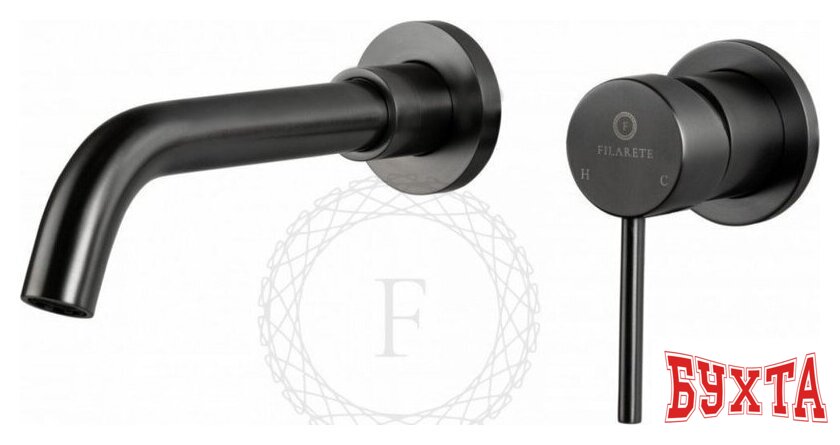 Смеситель Filarete Roun FL4020 (графит)