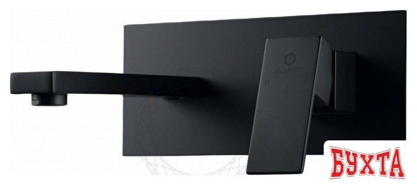 Смеситель Filarete Fing FL4040 (черный матовый) 3