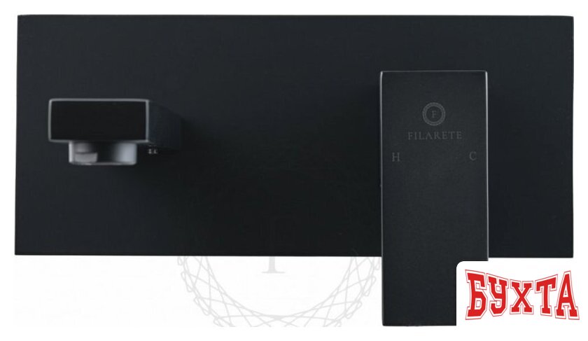 Смеситель Filarete Fing FL4040 (черный матовый) 4