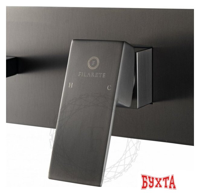 Смеситель Filarete Fing FL4040 (графит) 5