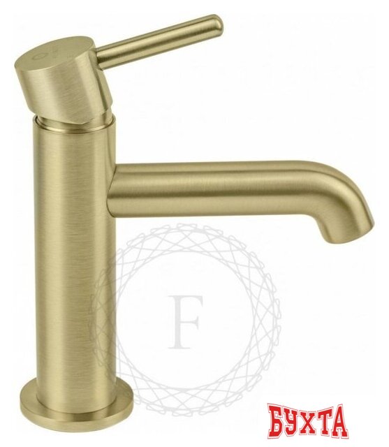 Смеситель Filarete Roun FL5020 (матовое золото) 4