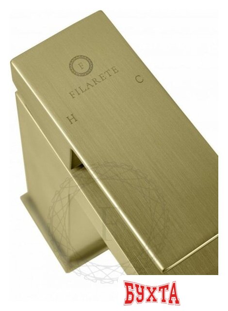 Смеситель Filarete Fing FL5040 (матовое золото) 5