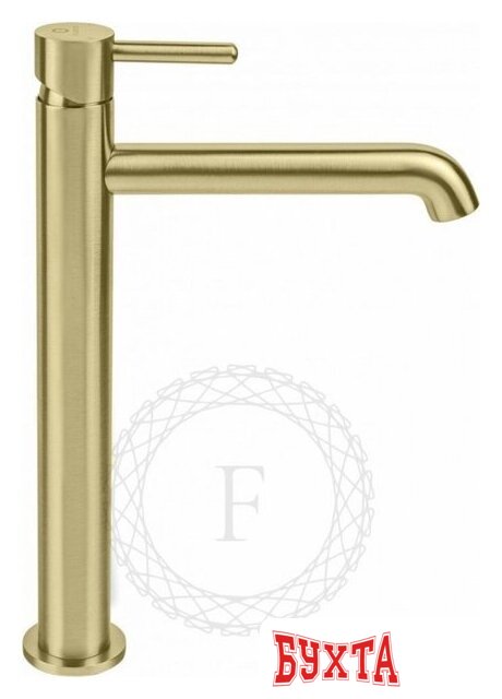 Смеситель Filarete Roun FL6020 (матовое золото) 3