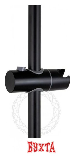 Душевая штанга Filarete FL55 (черный матовый) 3