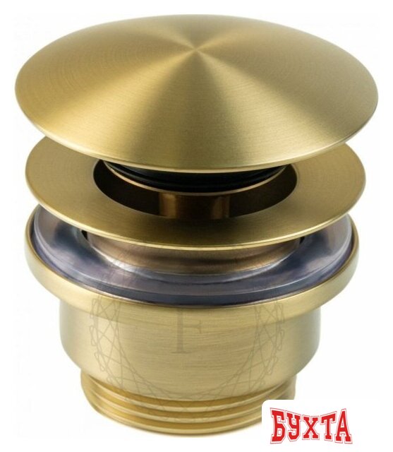 Донный клапан Filarete FL75 (матовое золото)
