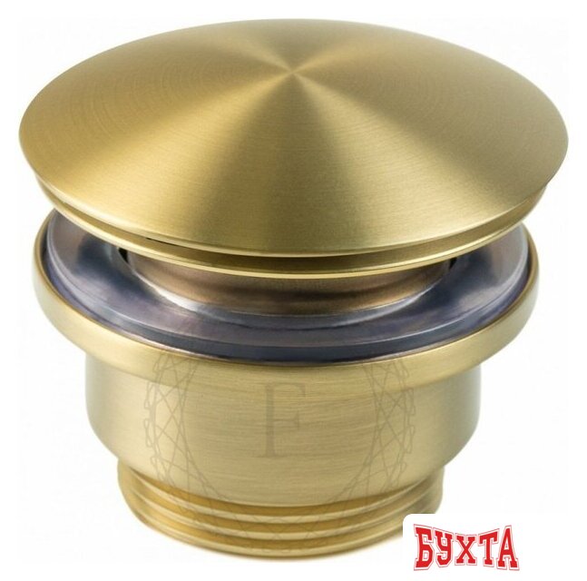 Донный клапан Filarete FL75 (матовое золото) 2