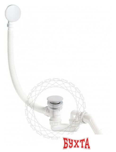Сифон Filarete FL90 (белый)