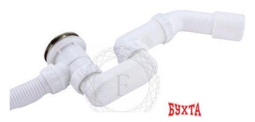 Сифон Filarete FL90 (никель) 4