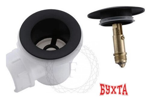 Сифон Filarete FL90 (черный матовый) 5
