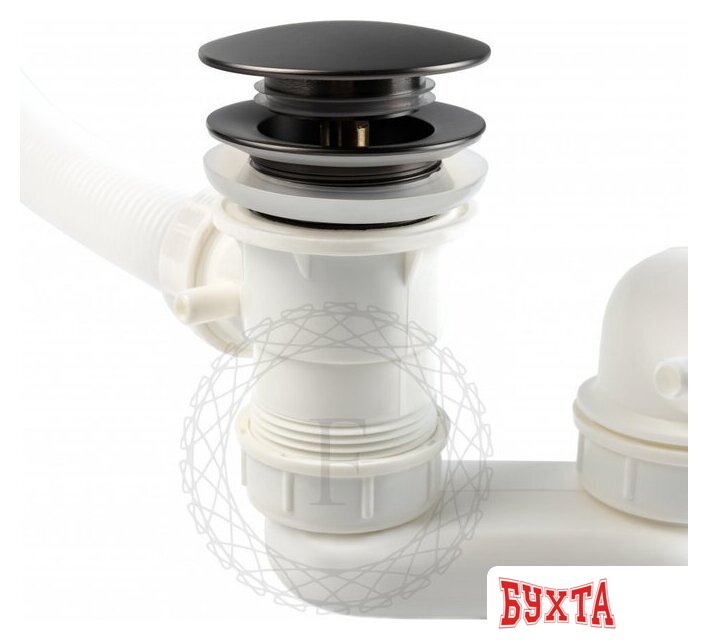 Сифон Filarete FL90 (графит) 2