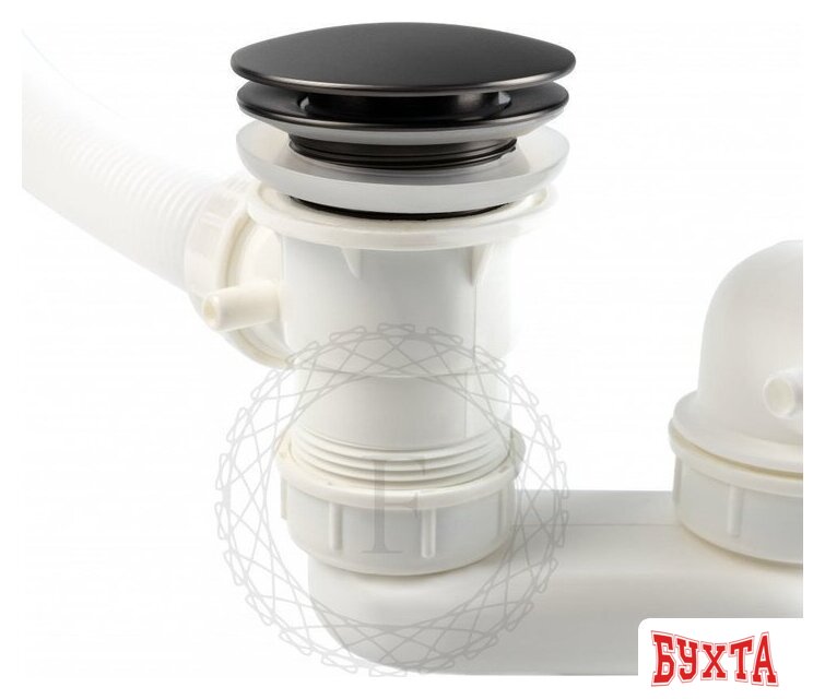 Сифон Filarete FL90 (графит) 3