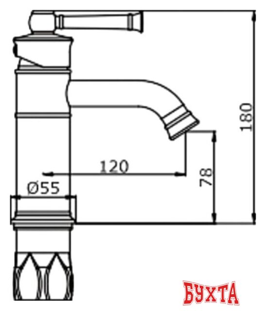 Смеситель Vieir V273511 2