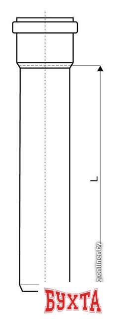 Труба Ostendorf труба KG 2000EM 200х5000 770680 (5 м) 2