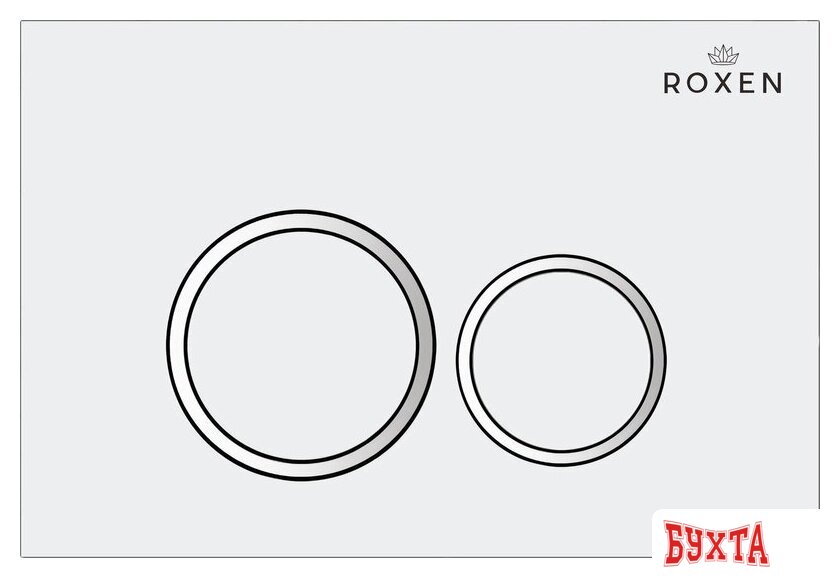 Унитаз подвесной Roxen Royal Matt в комплекте с инсталляцией StounFix Dual Fresh 6 в 1 968230 (кнопка: белый) 3