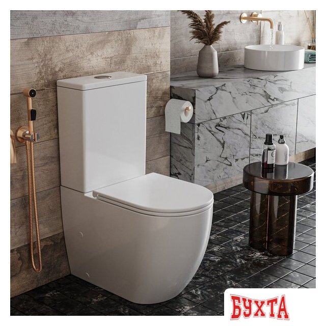 Унитаз напольный Roxen Antares Tornado Rimless Soft Close 600185-01 1