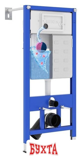 Унитаз подвесной Roxen StounFix Slim 966617 2