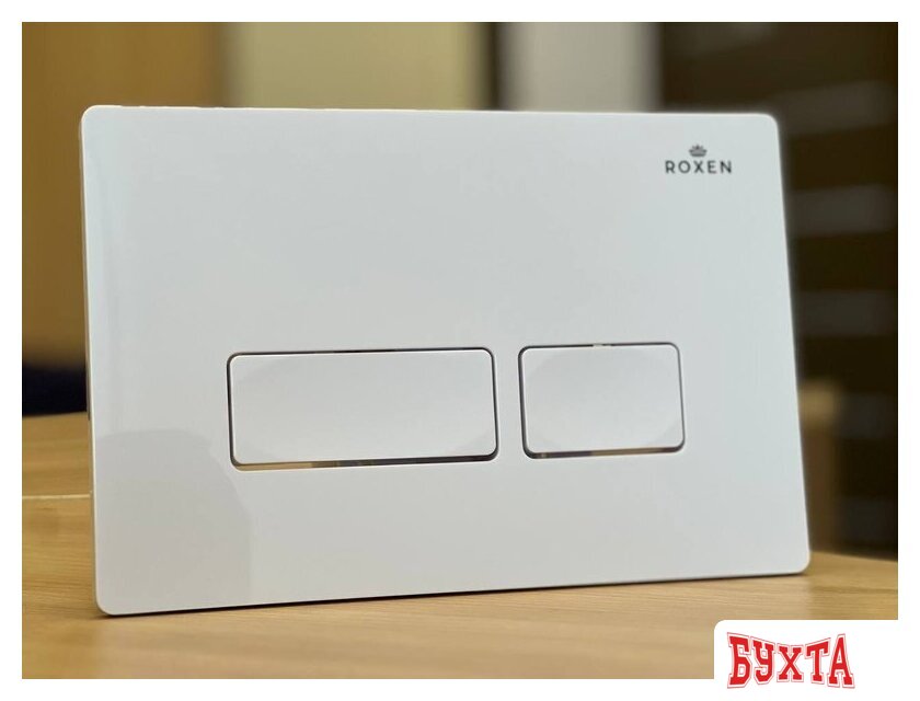 Унитаз подвесной Roxen Royal Matt в комплекте с инсталляцией StounFix Dual Fresh 6 в 1 968203 (кнопка: белый) 4