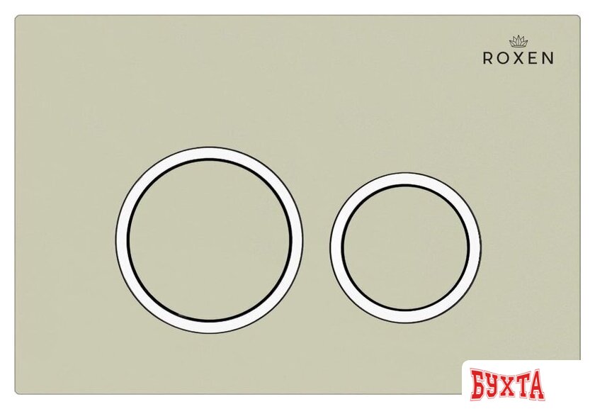 Унитаз приставной Roxen Antares в комплекте с инсталляцией Attach 5 в 1 966911 (кнопка: пастель бежевый) 3