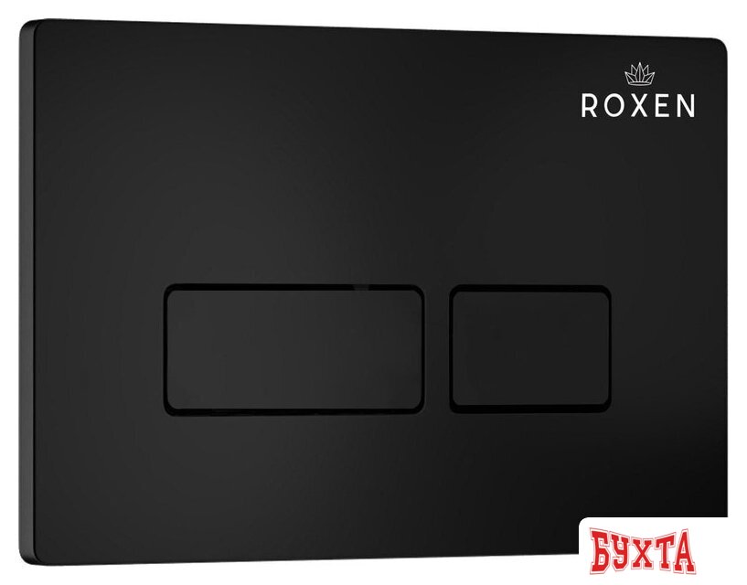 Унитаз подвесной Roxen Royal Matt в комплекте с инсталляцией StounFix Dual Fresh 6 в 1 968211 (кнопка: черный) 3