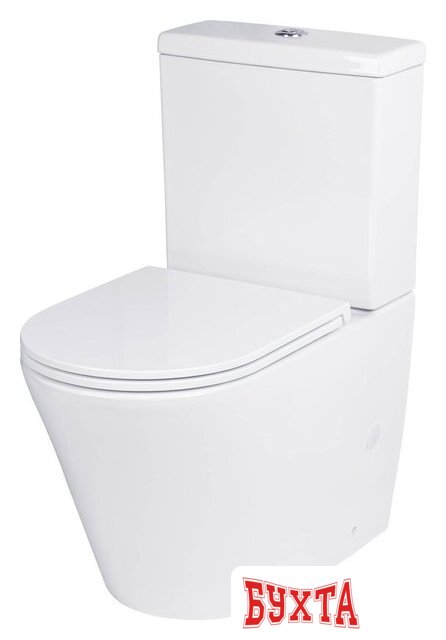 Унитаз напольный Roxen Wailet Tornado Rimless Soft Close 600175-01 4